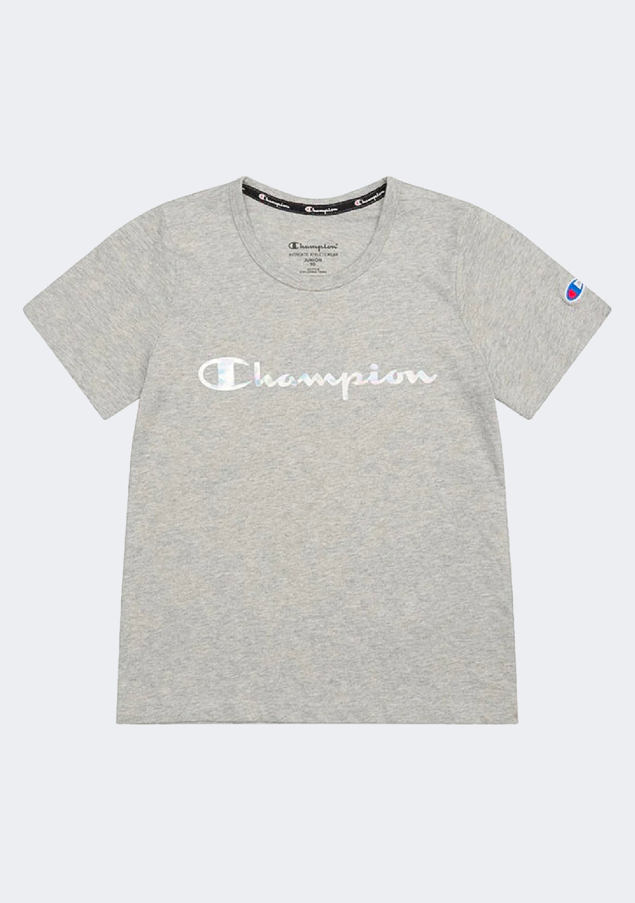 Champion Junior Foil Script Tee