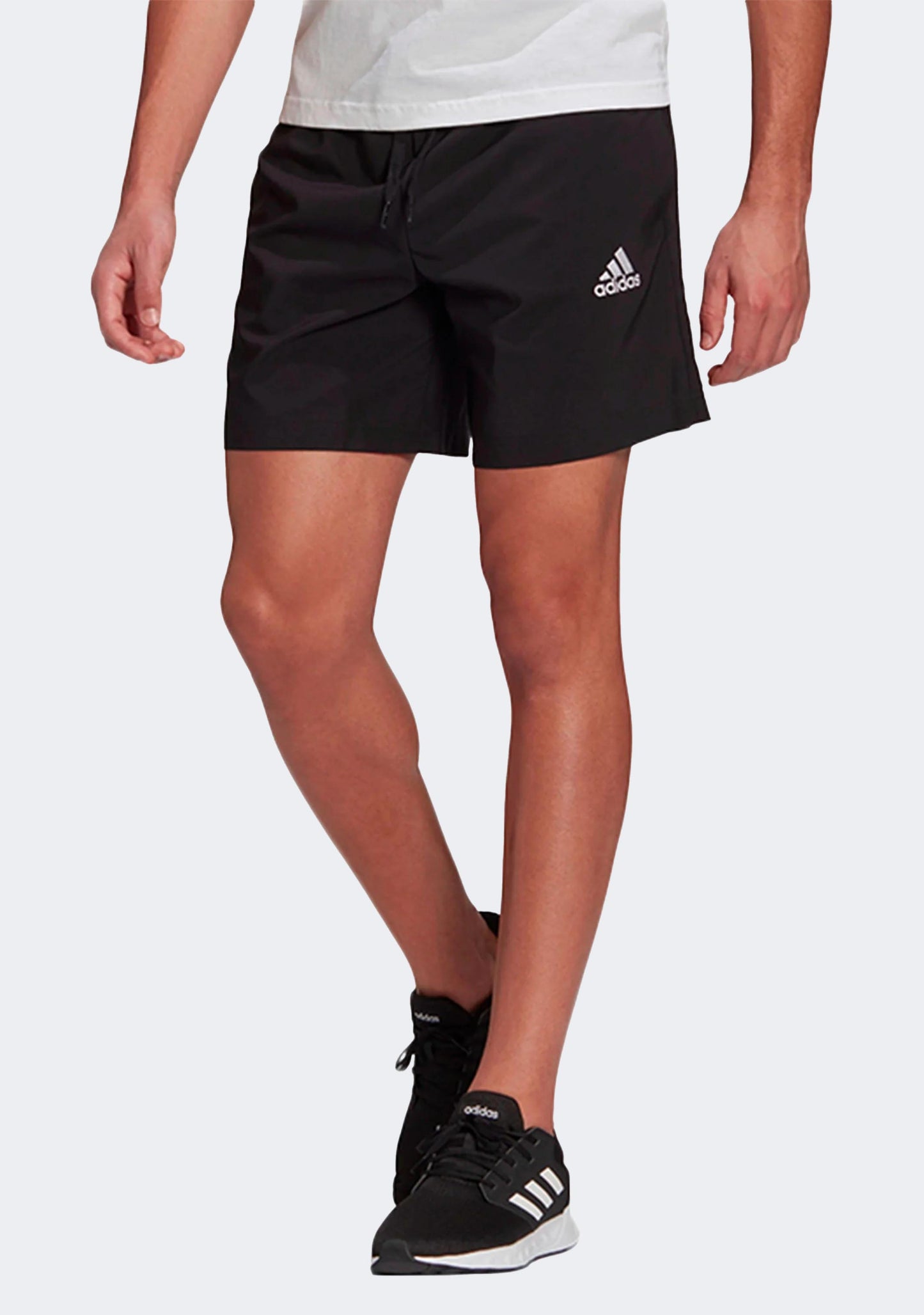 Adidas Men's Aeroready Essentials Chelsea Small Logo Shorts Black