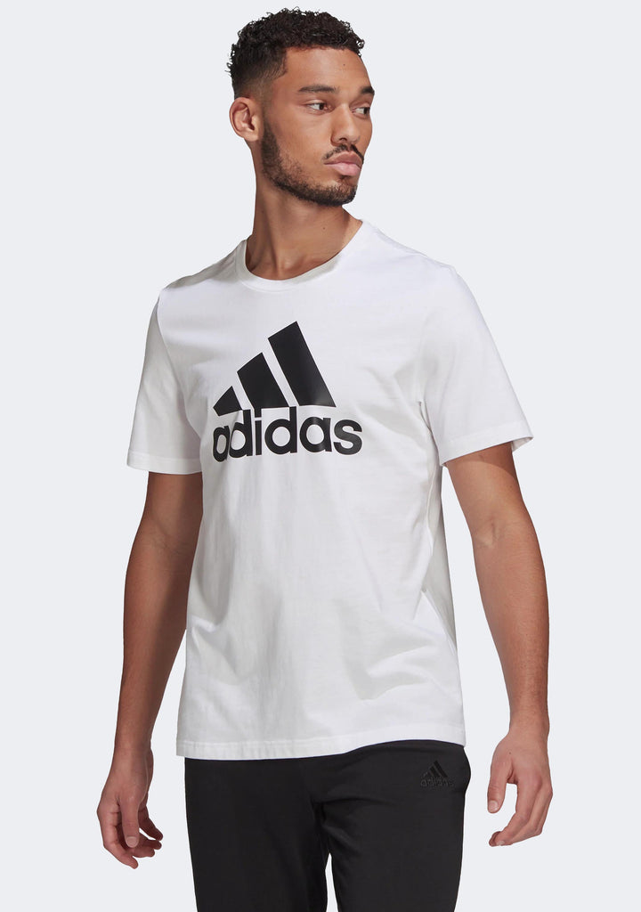 Adidas Men’s Essentials Big Logo Tee White