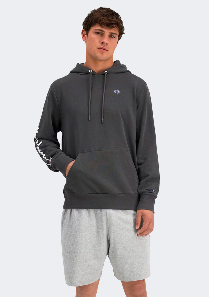 Champion Men's French Terry Script Hoodie