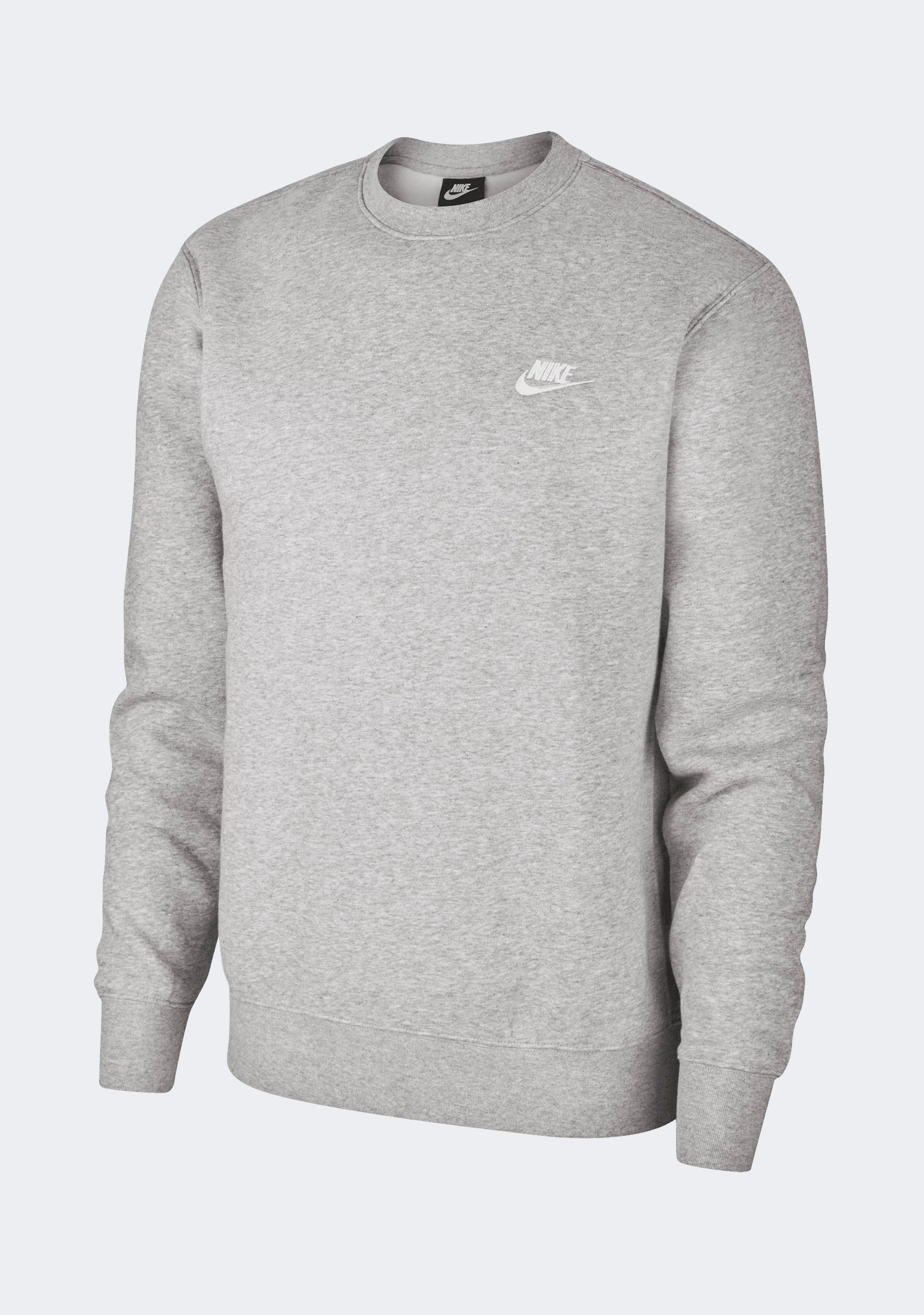 Nike Men's NSW Club Crew BB Grey