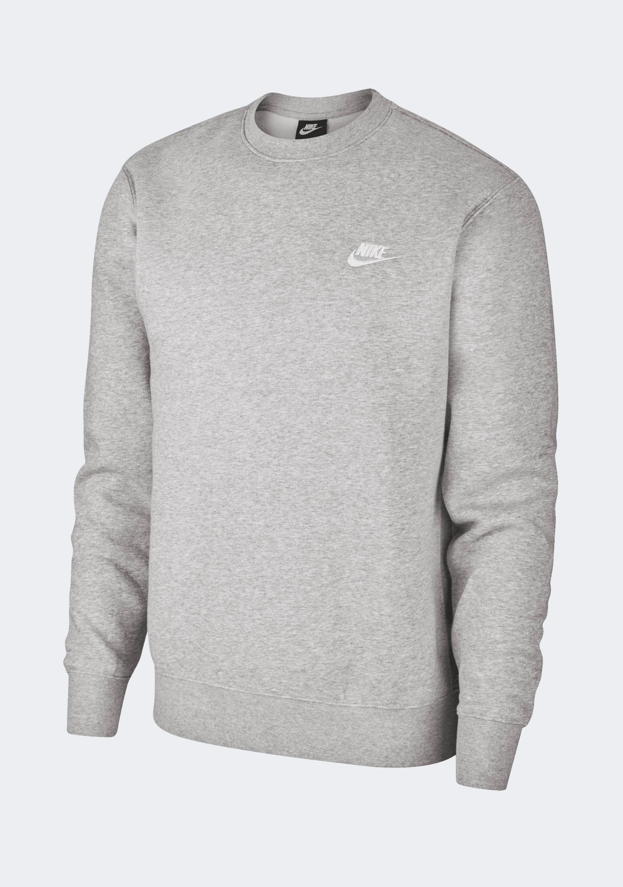 Nike Men's NSW Club Crew BB Grey