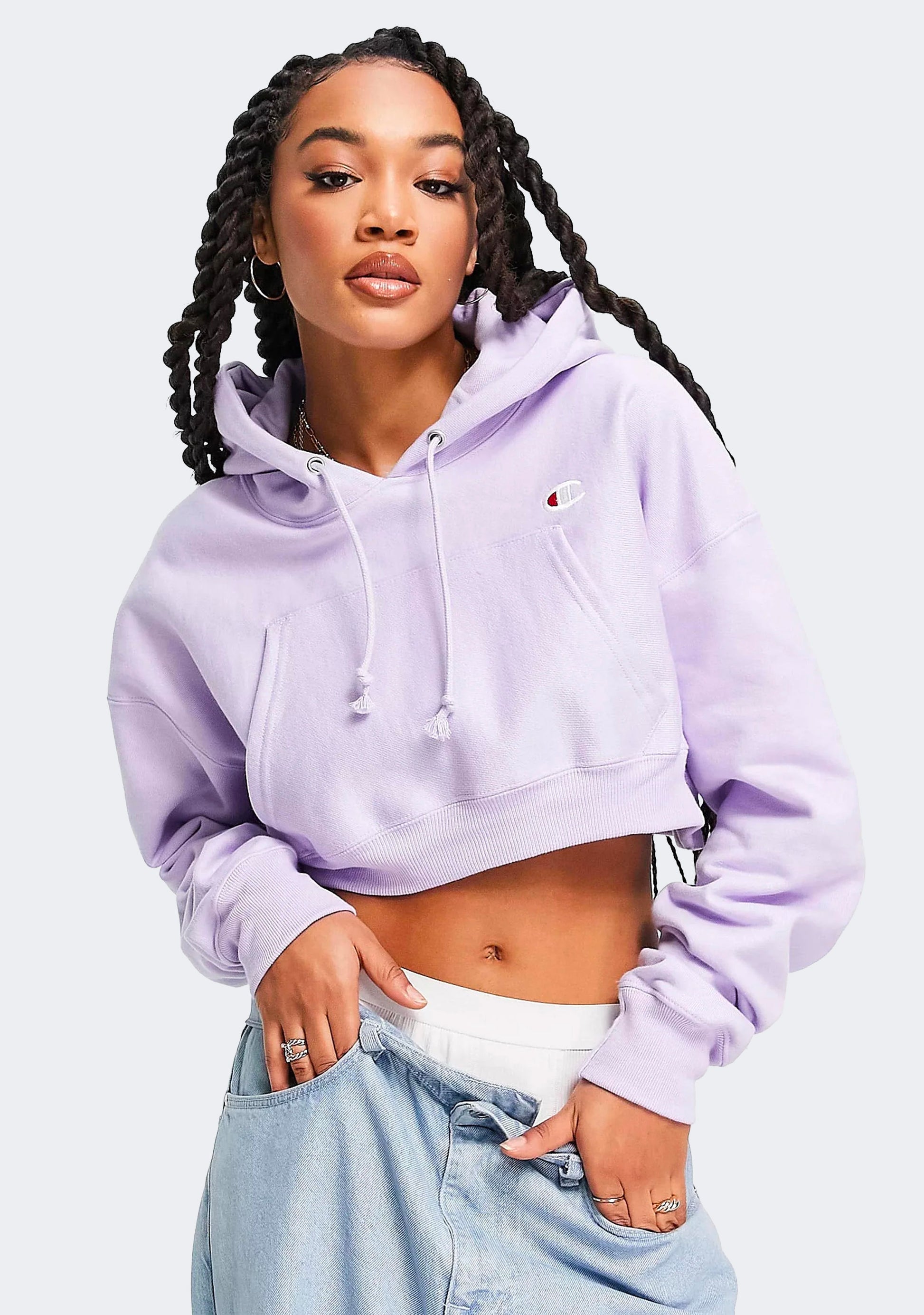Champion Women's Reverse Weave Crop Hoodie