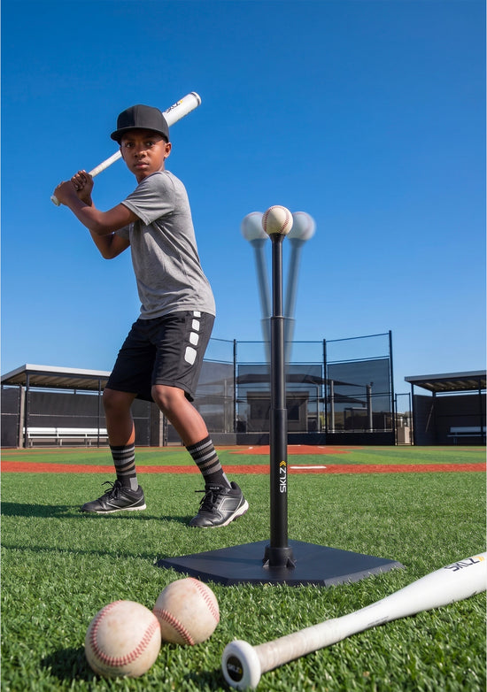 SKLZ Youth Pop-Back Adjustable Baseball and Softball Batting Tee