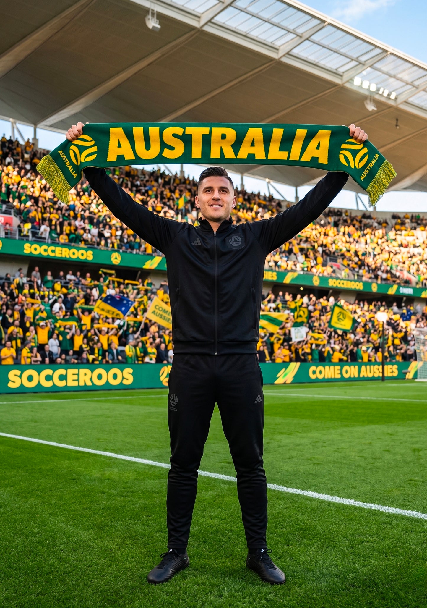 Burley Sekem Football Australia Defender Scarf
