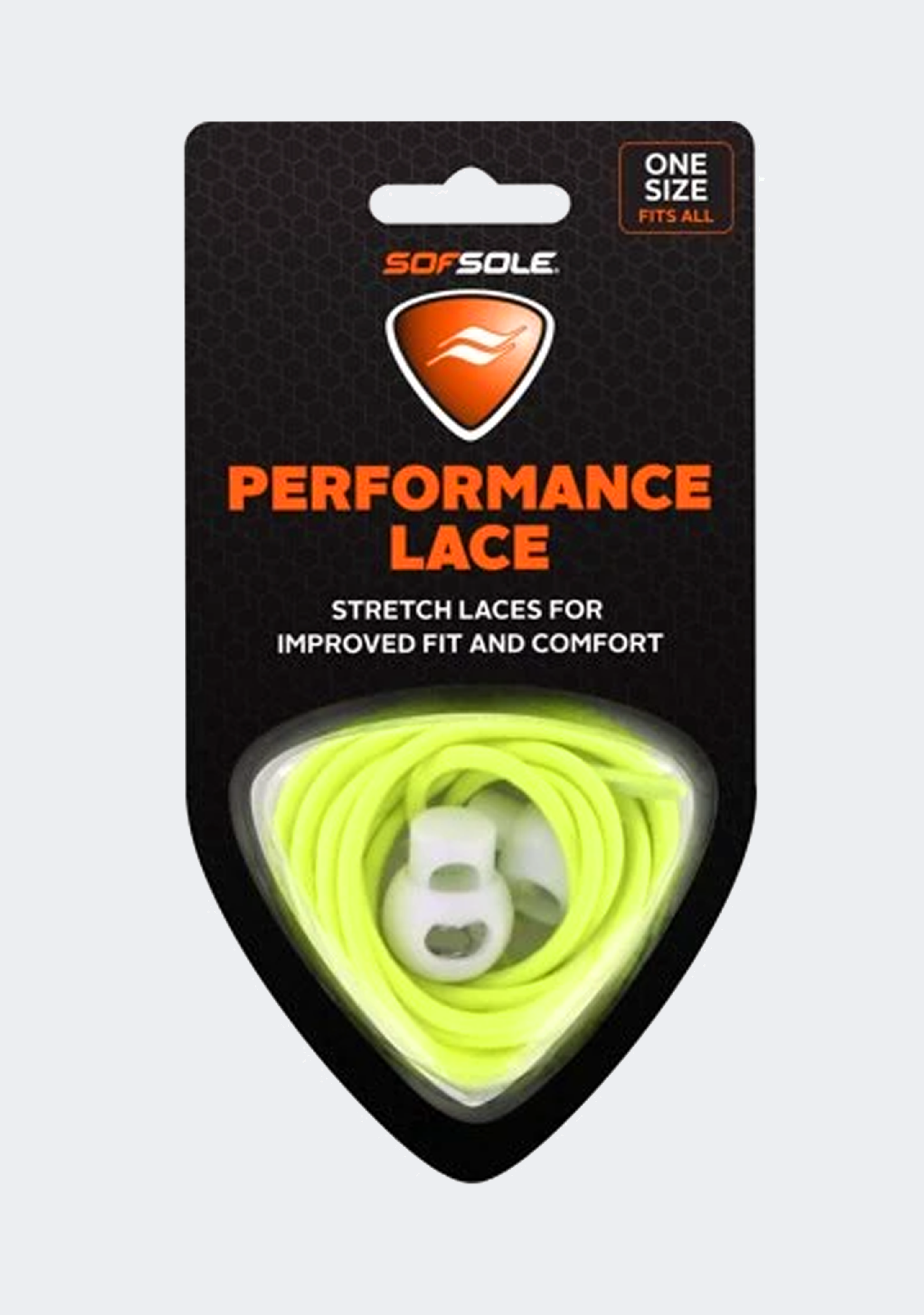 Sof Sole Performance Elastic 38 Inch Laces Yellow