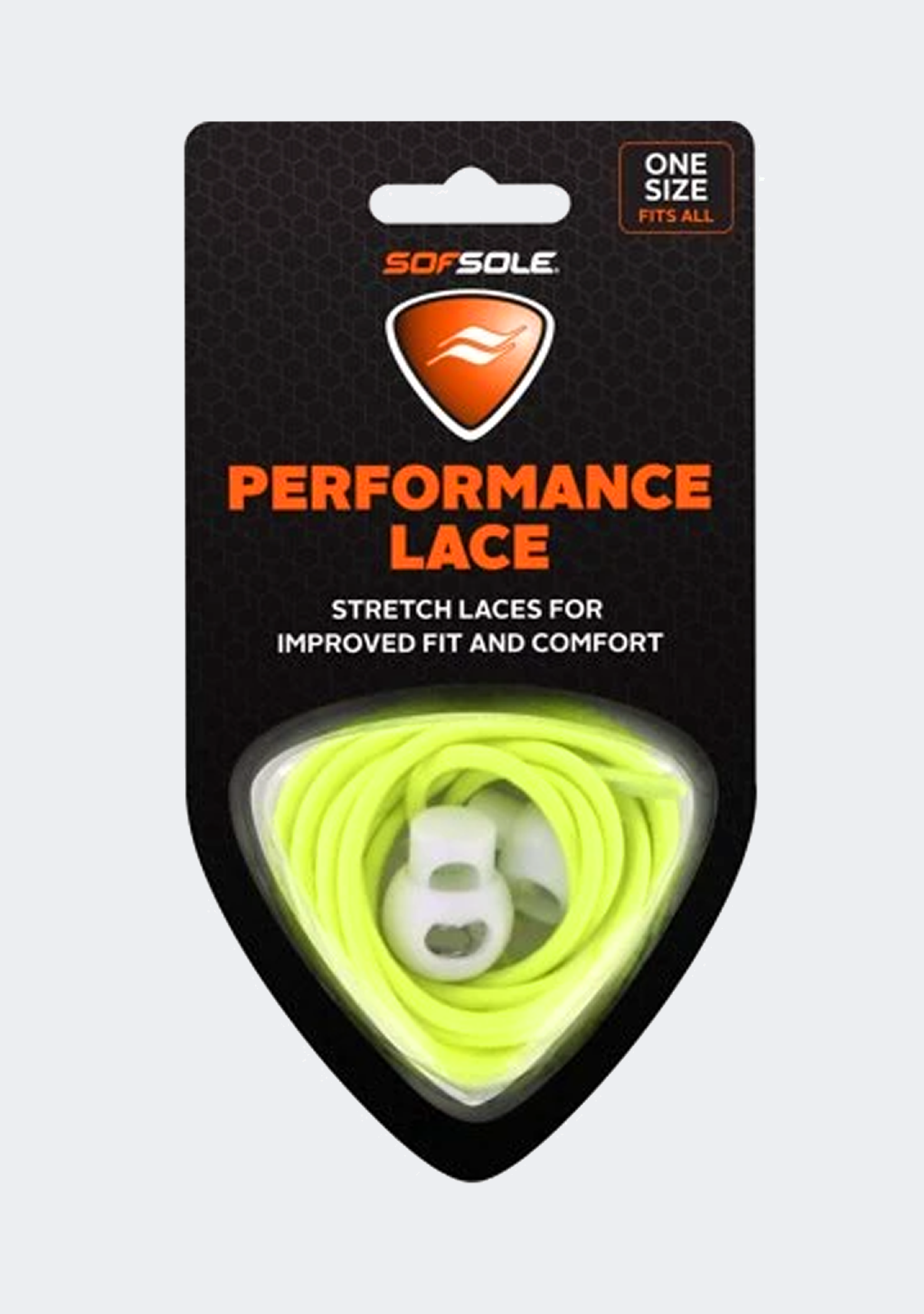 Sof Sole Performance Elastic 38 Inch Laces Yellow
