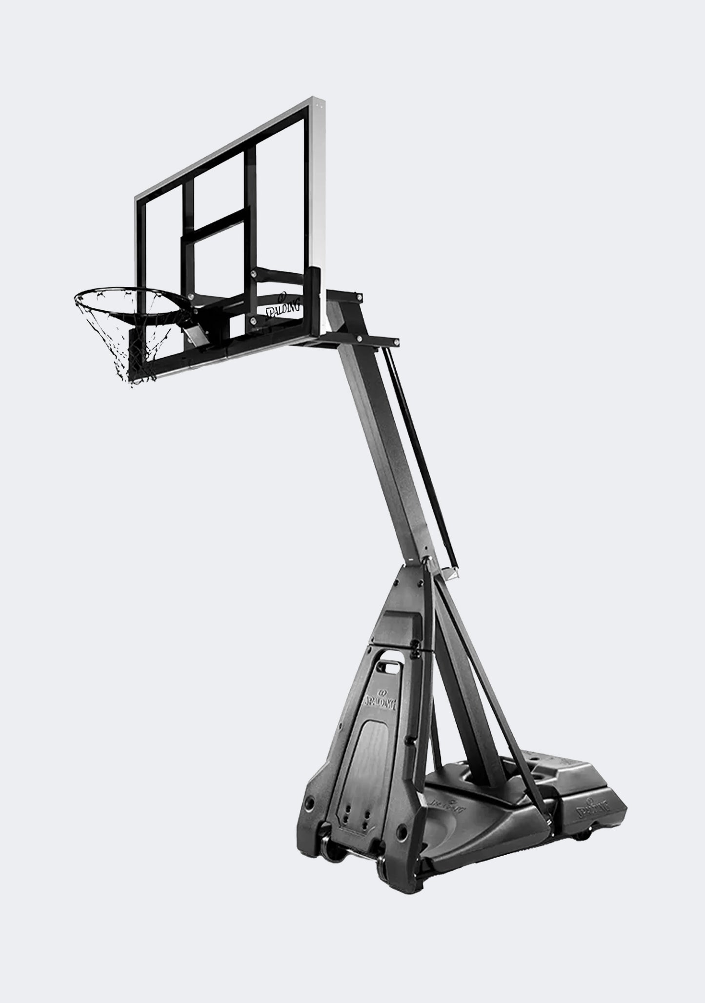 Spalding 60 Inch Stealth Beast Blackout Basketball System