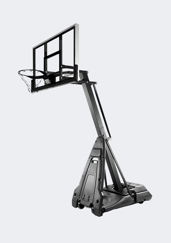 Spalding 60 Inch Stealth Beast Blackout Basketball System