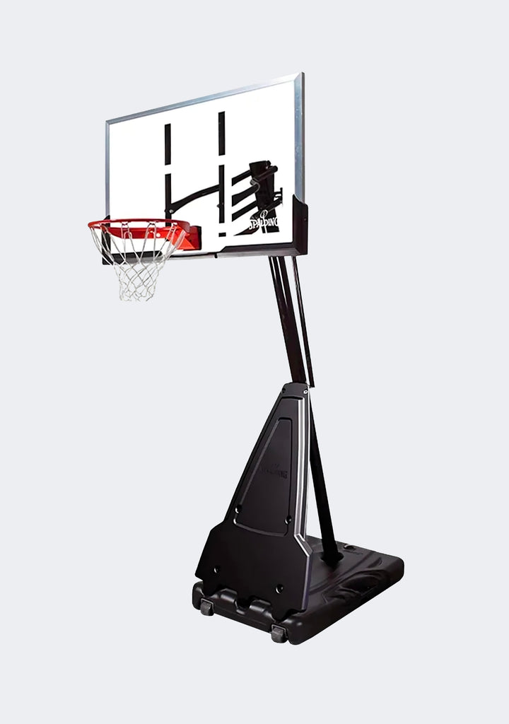 Spalding 54 Inch Performance Acrylic Screw Jack Lift Basketball System