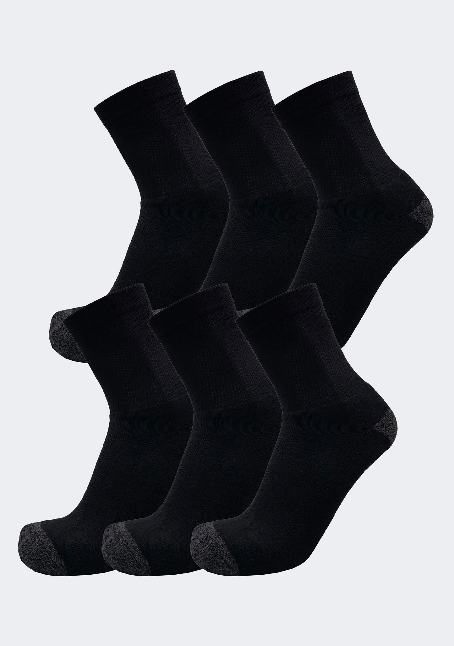 Sof Sole 6 Pack Perform Crew Bamboo Socks