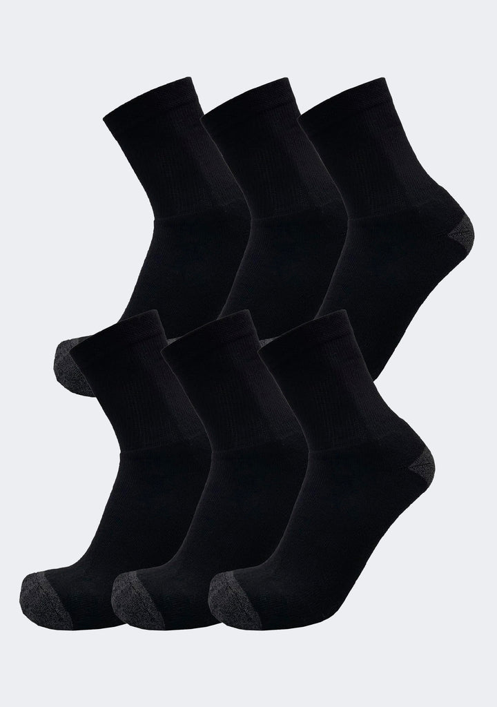 Sof Sole 6 Pack Perform Crew Bamboo Socks