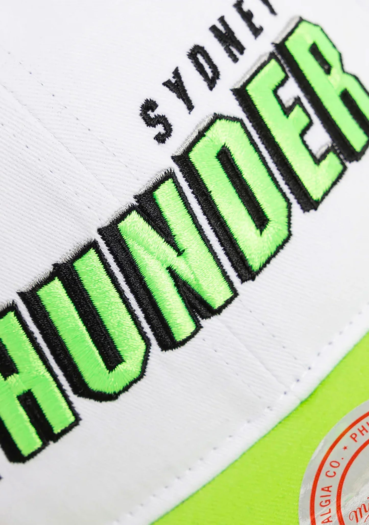 Mitchell & Ness BBL Sydney Thunder Official Wordmark Snapback Cap