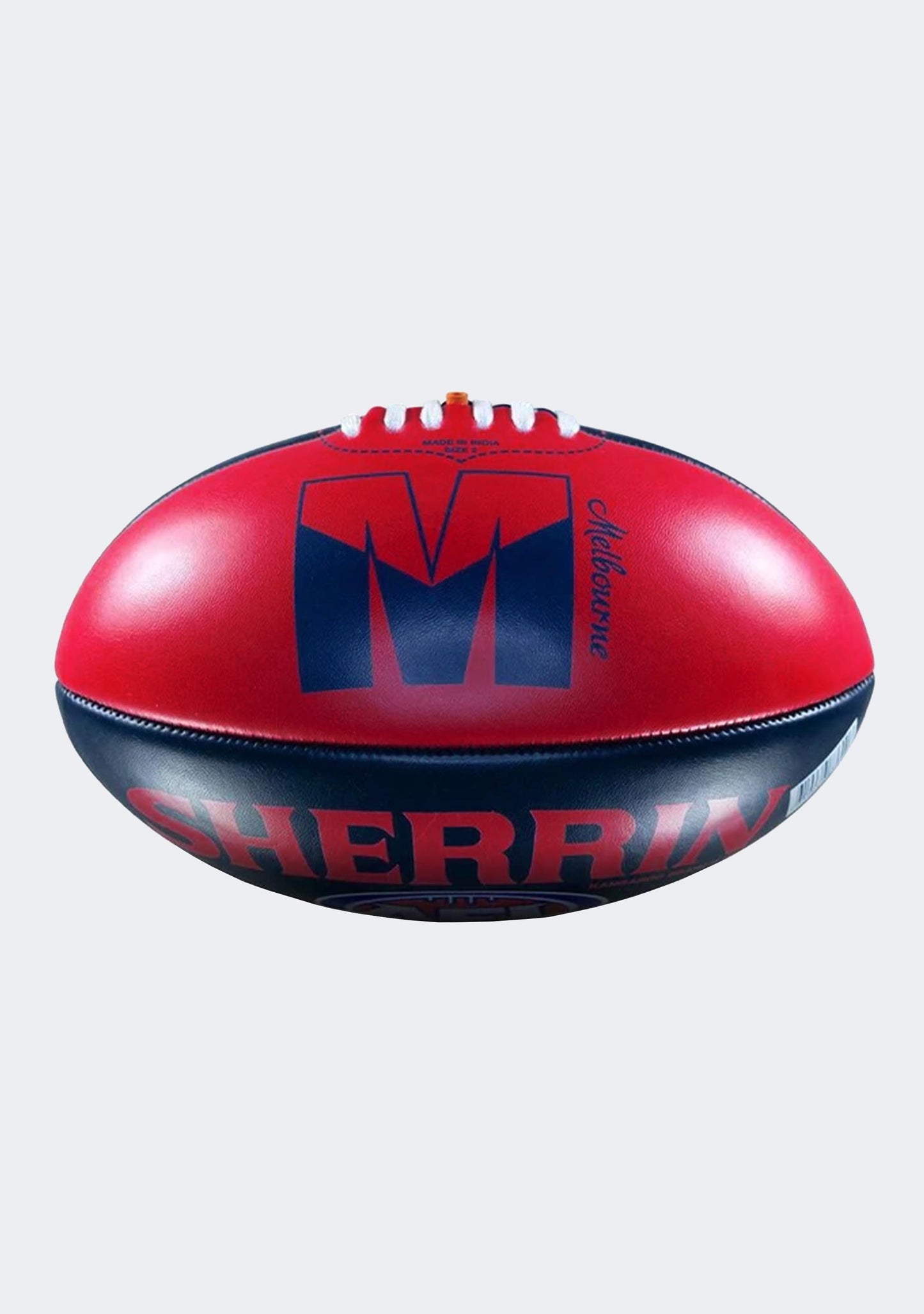 Sherrin Melbourne Demons PVC AFL Team Logo Football