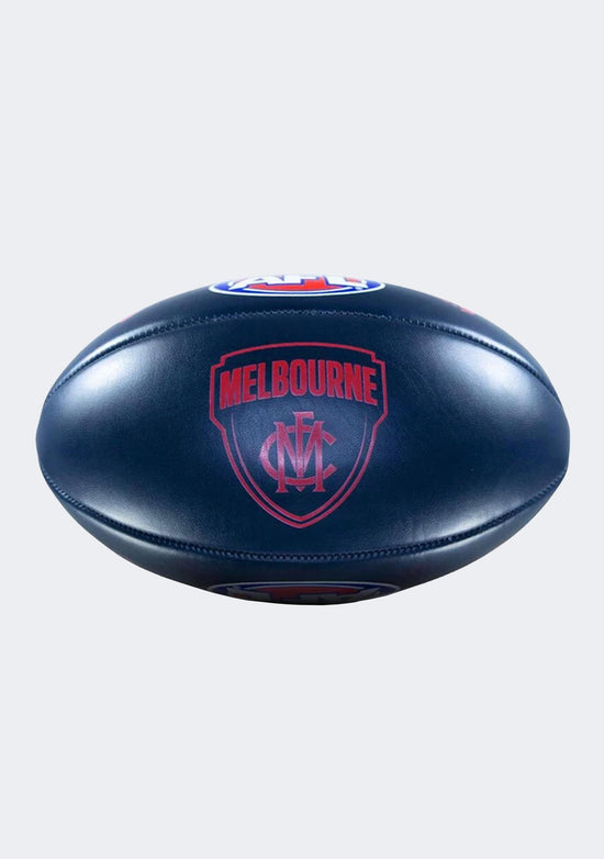 Sherrin Melbourne Demons PVC AFL Team Logo Football