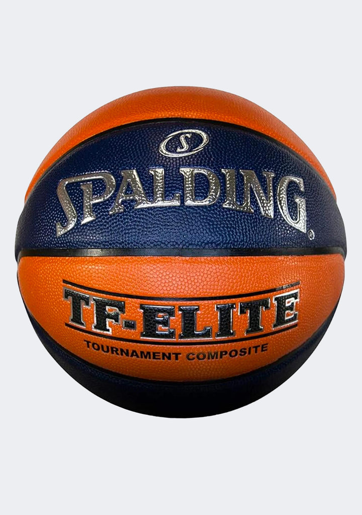 Spalding TF-ELITE Competition Ball - Orange/Navy/Silver
