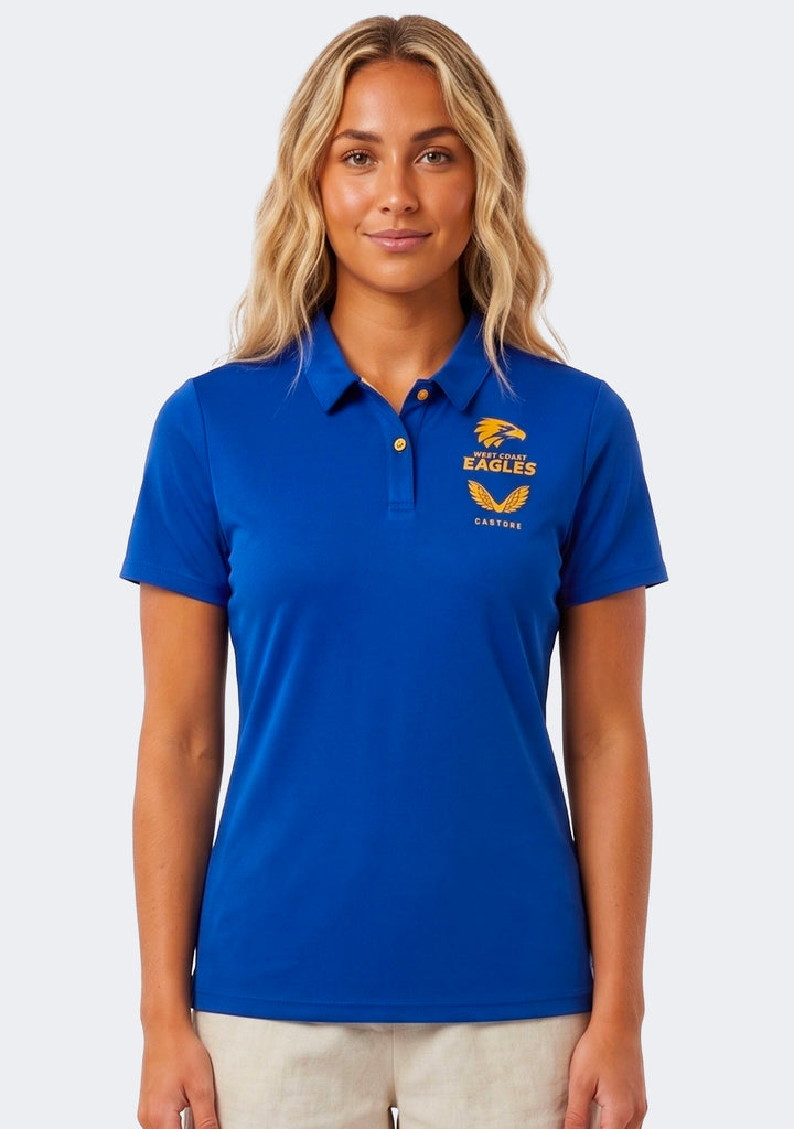 Castore Women's West Coast Eagles Media Polo