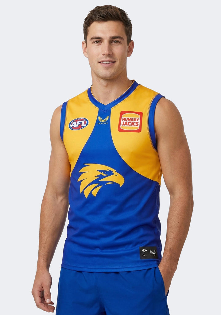 Castore Men's West Coast Eagles Home Guernsey (2022)