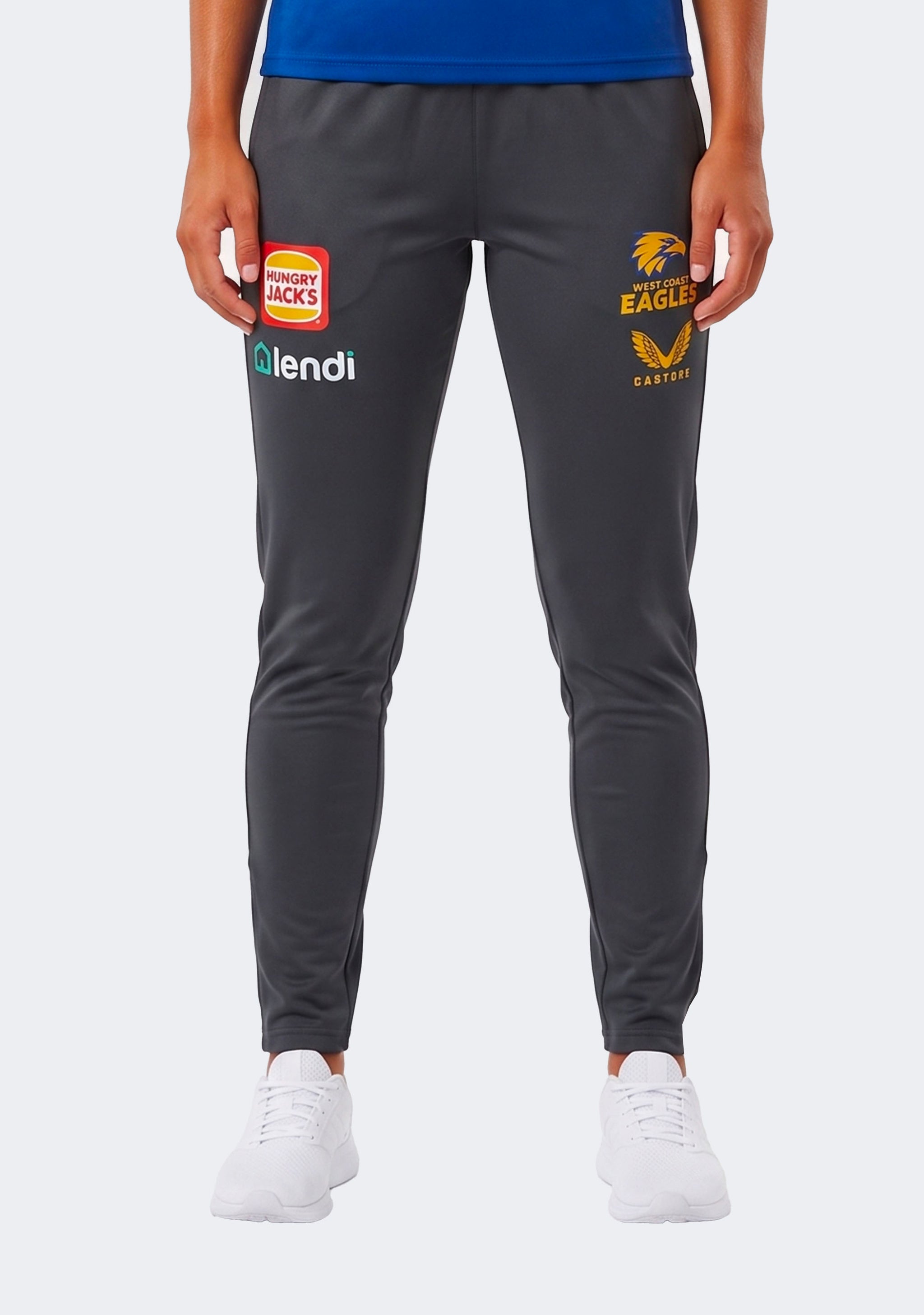 Castore Women's West Coast Eagles Track Pants - Charcoal