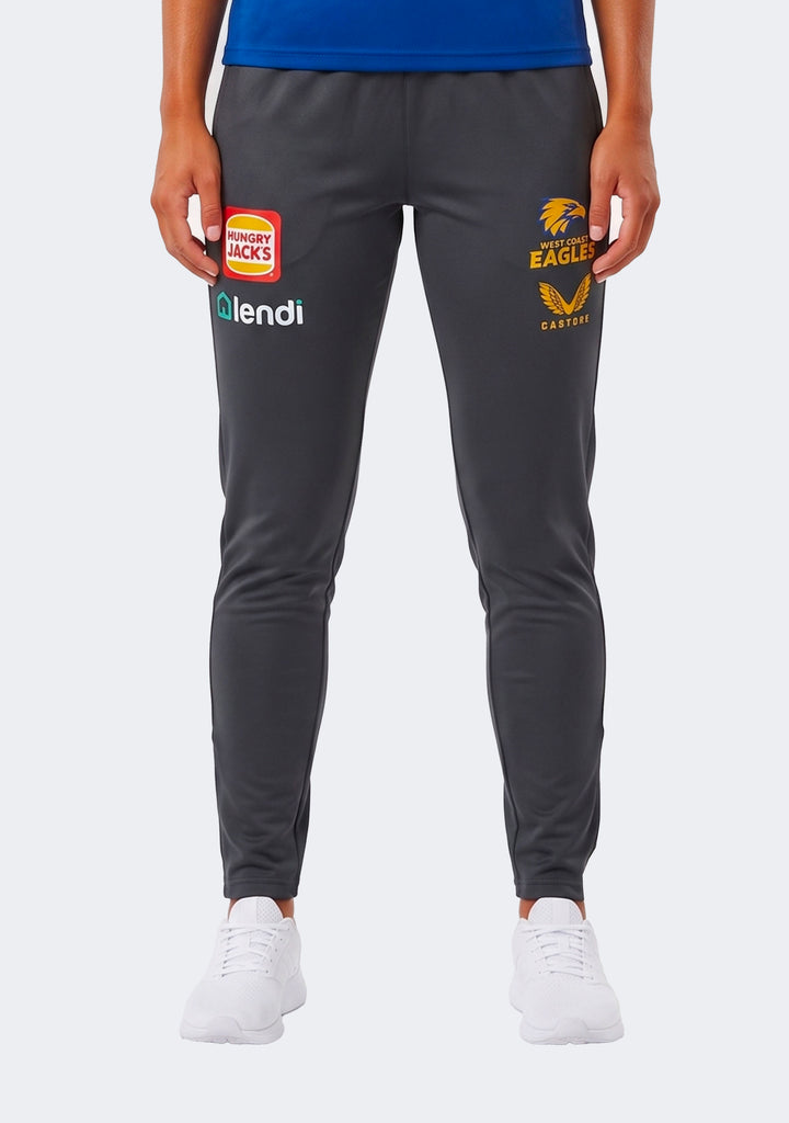 Castore Women's West Coast Eagles Track Pants - Charcoal