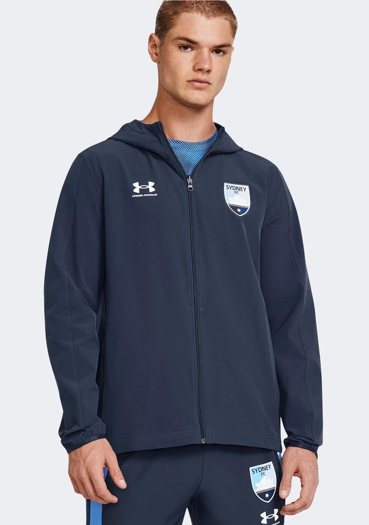 Under Armour Men's Sydney FC Challenger Storm Shell Jacket
