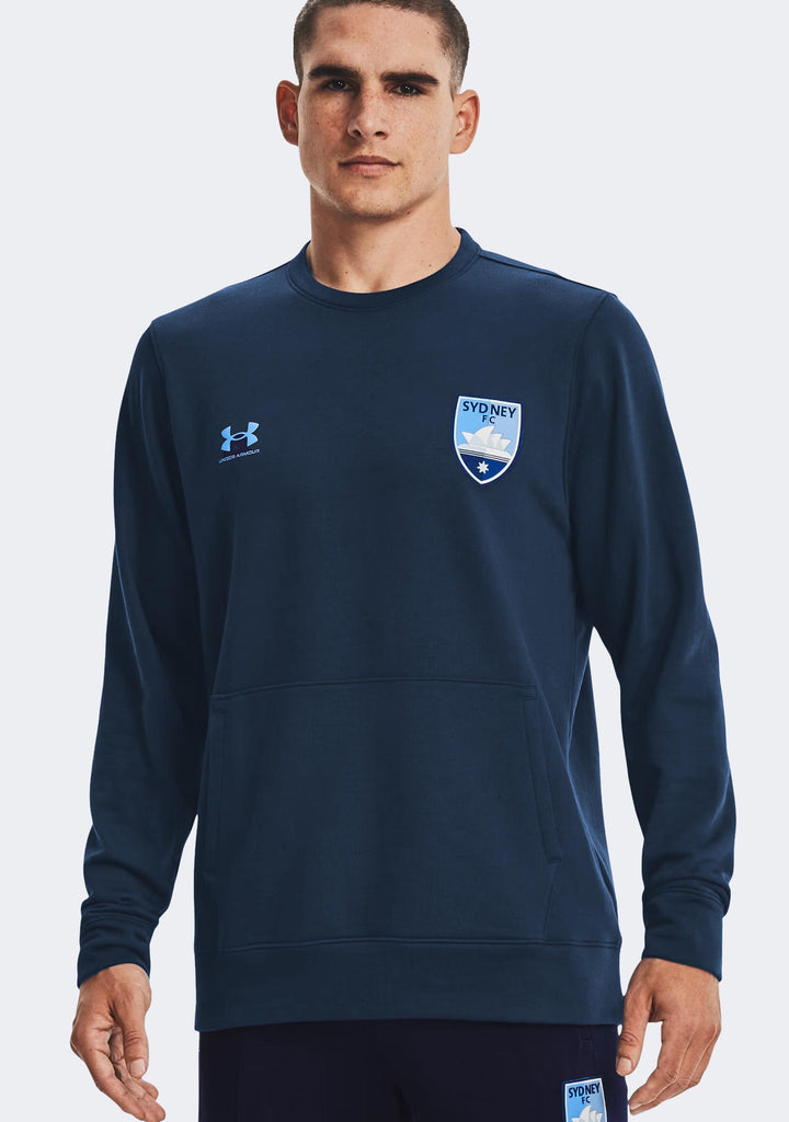 Under Armour Men's Sydney FC Hustle Fleece Crew