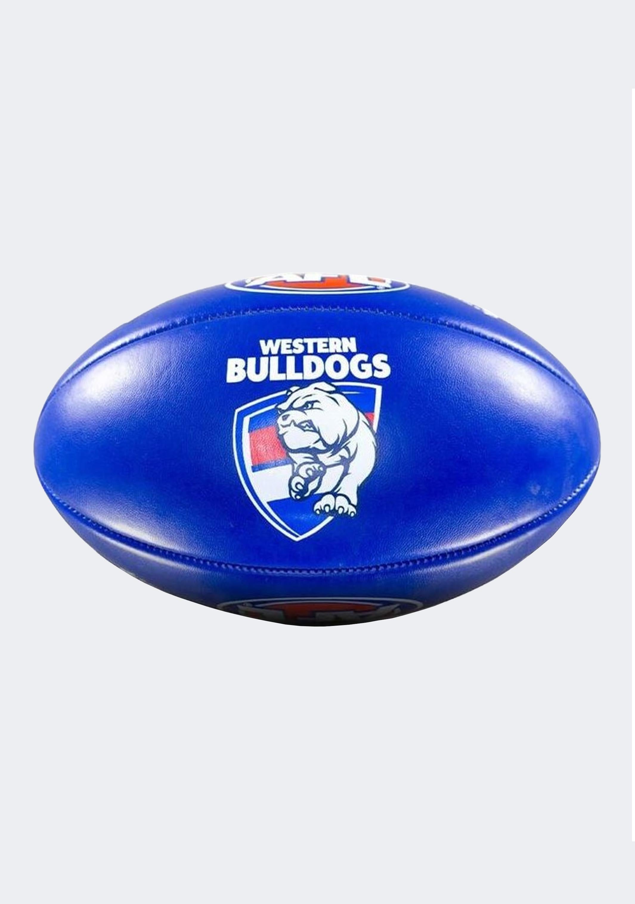 Sherrin Western Bulldogs PVC AFL Team Logo Football