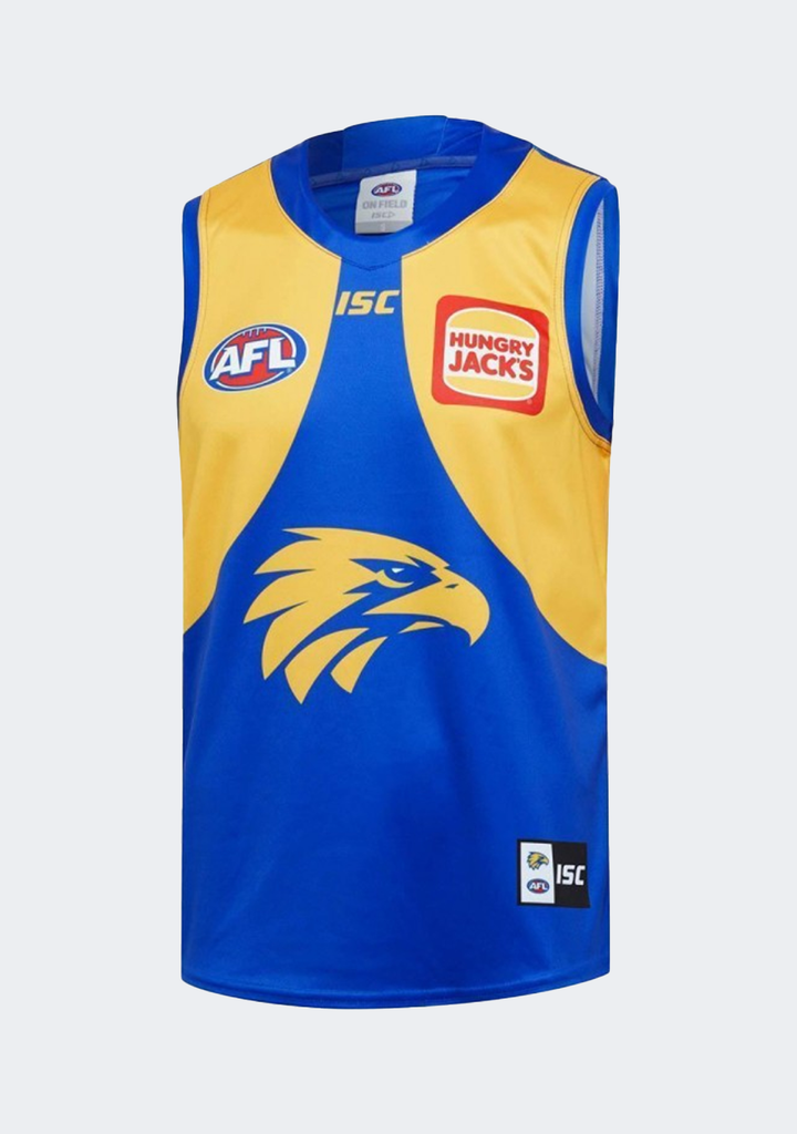 ISC Mens West Coast Eagles 2020 Home Guernsey