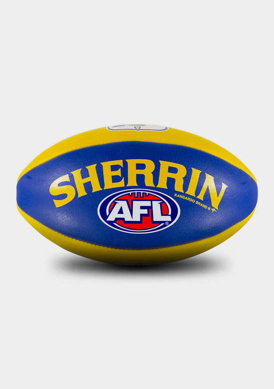 Sherrin West Coast Eagles Leather Football Size 5