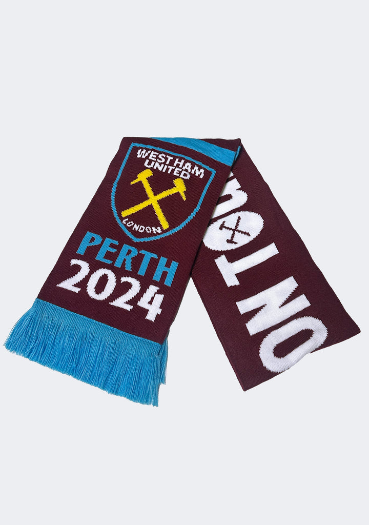 West Ham United Perth 2023 Supporter Scarf