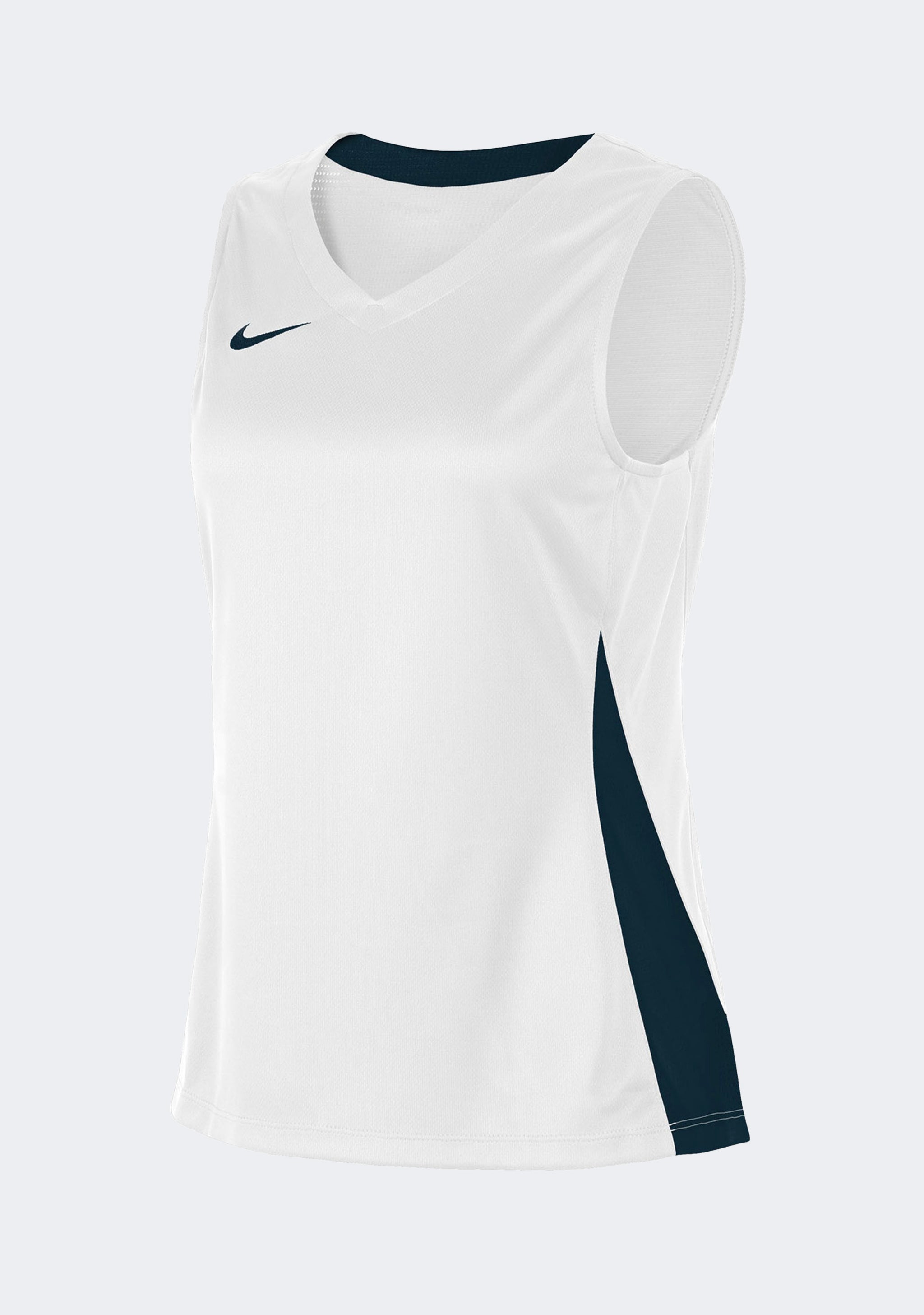 Nike Women's Team Basketball Training Jersey - White/Navy