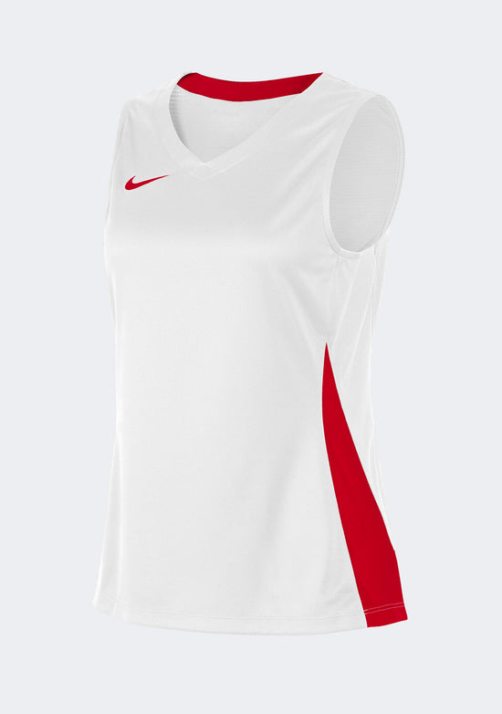 Nike Women's Team Basketball Training Jersey - White/Red