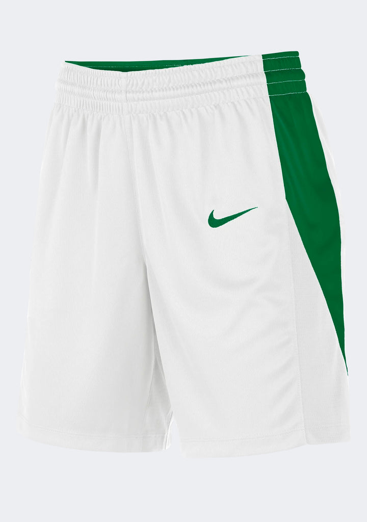 Nike Women's Team Basketball Shorts - White/Green