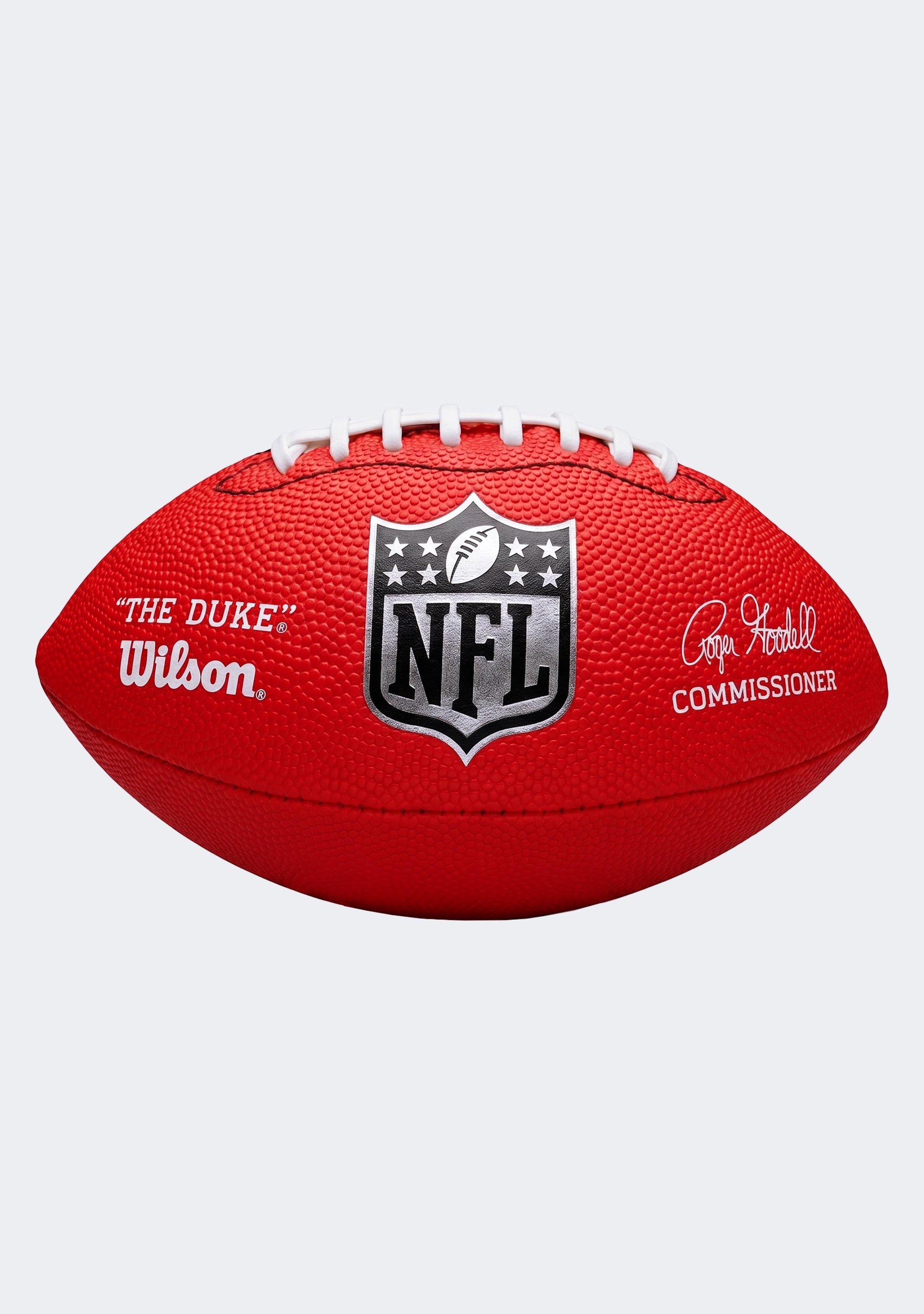 Wilson The Duke Mini Replica Football Red