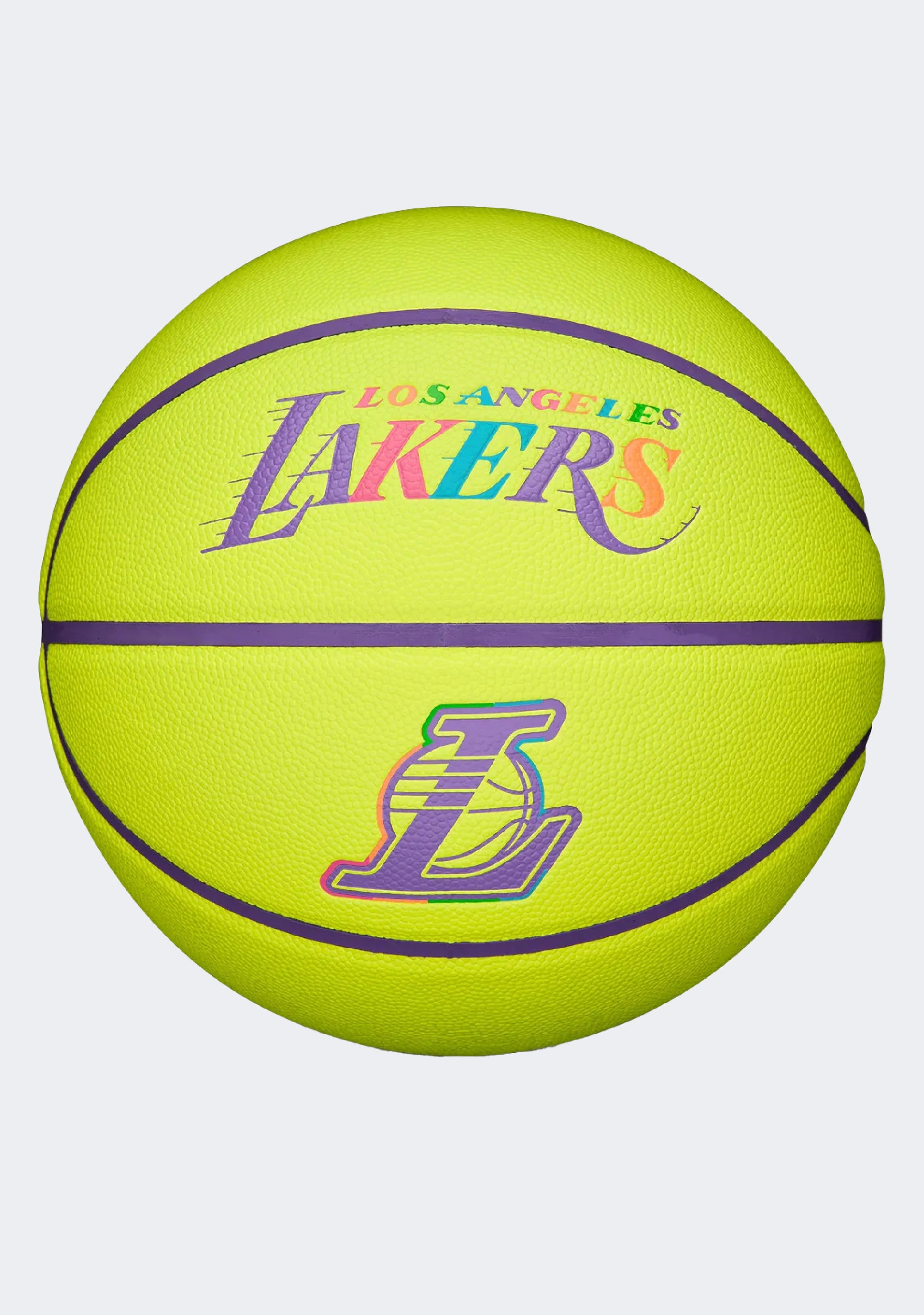 Wilson NBA Team Neon Basketball Los Angeles Lakers