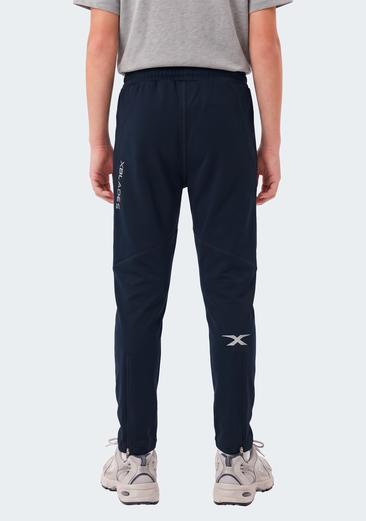 XBlades Kids' Tapered Track Pants Navy