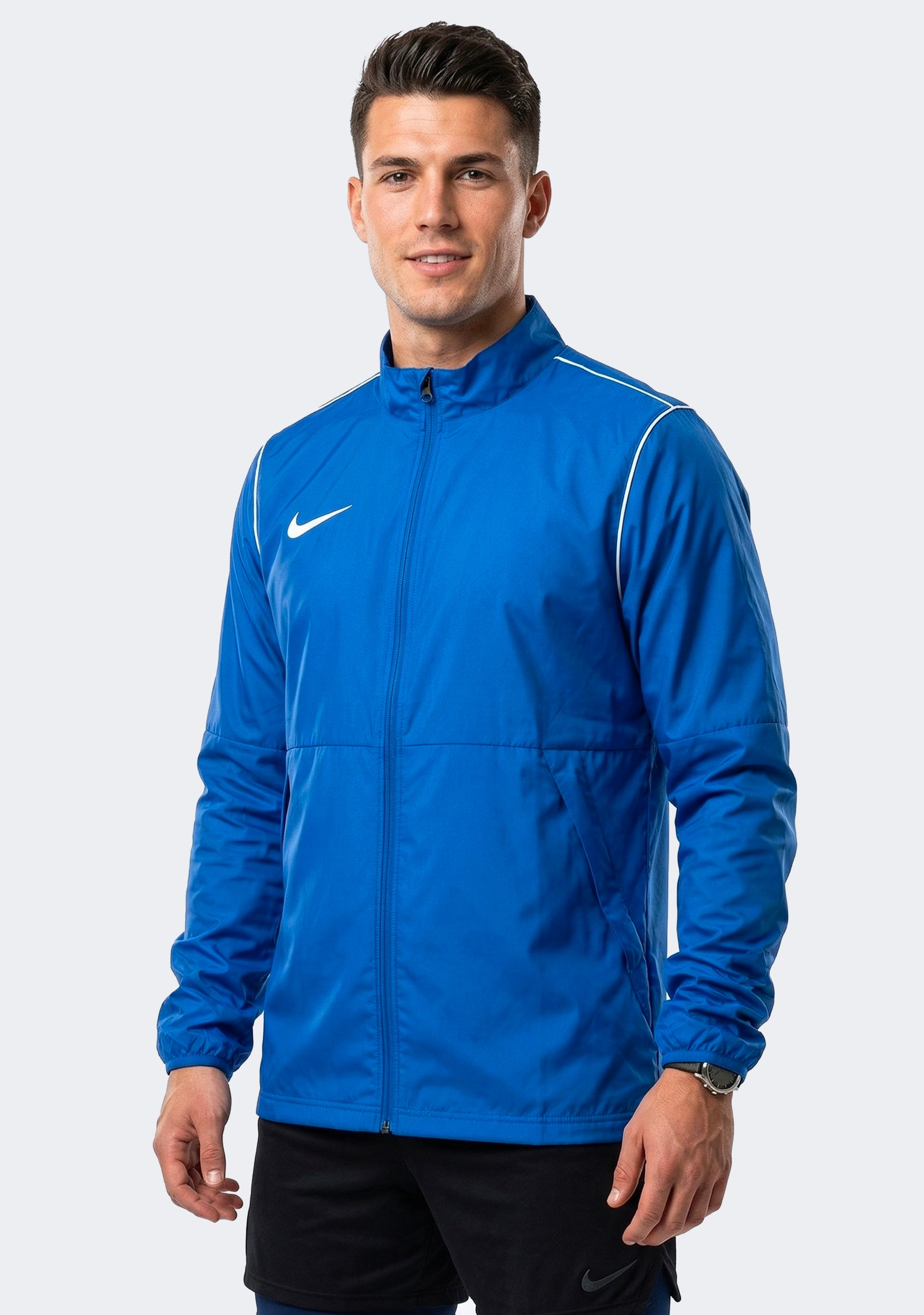 Nike Men's Repel Park 20 Woven Jacket Blue