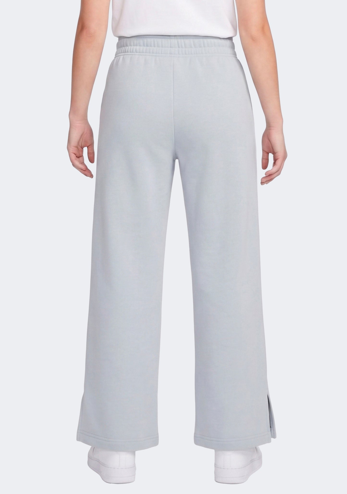 Nike Women's Mid-Rise Fleece Wide-Leg Pants