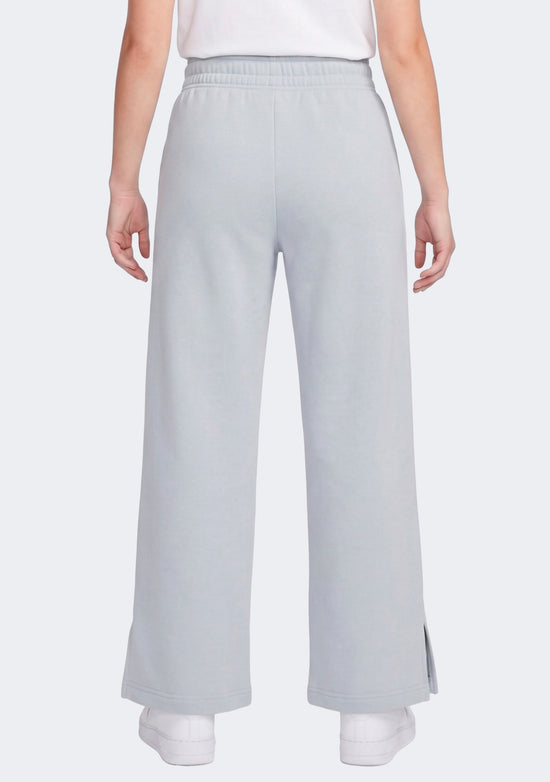 Nike Women's Mid-Rise Fleece Wide-Leg Pants