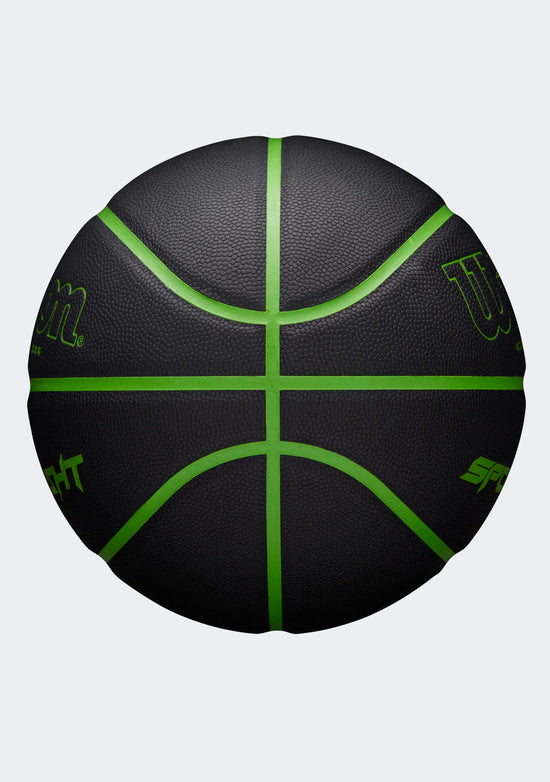 Wilson Spotlight Indoor/Outdoor Basketball Black/Green