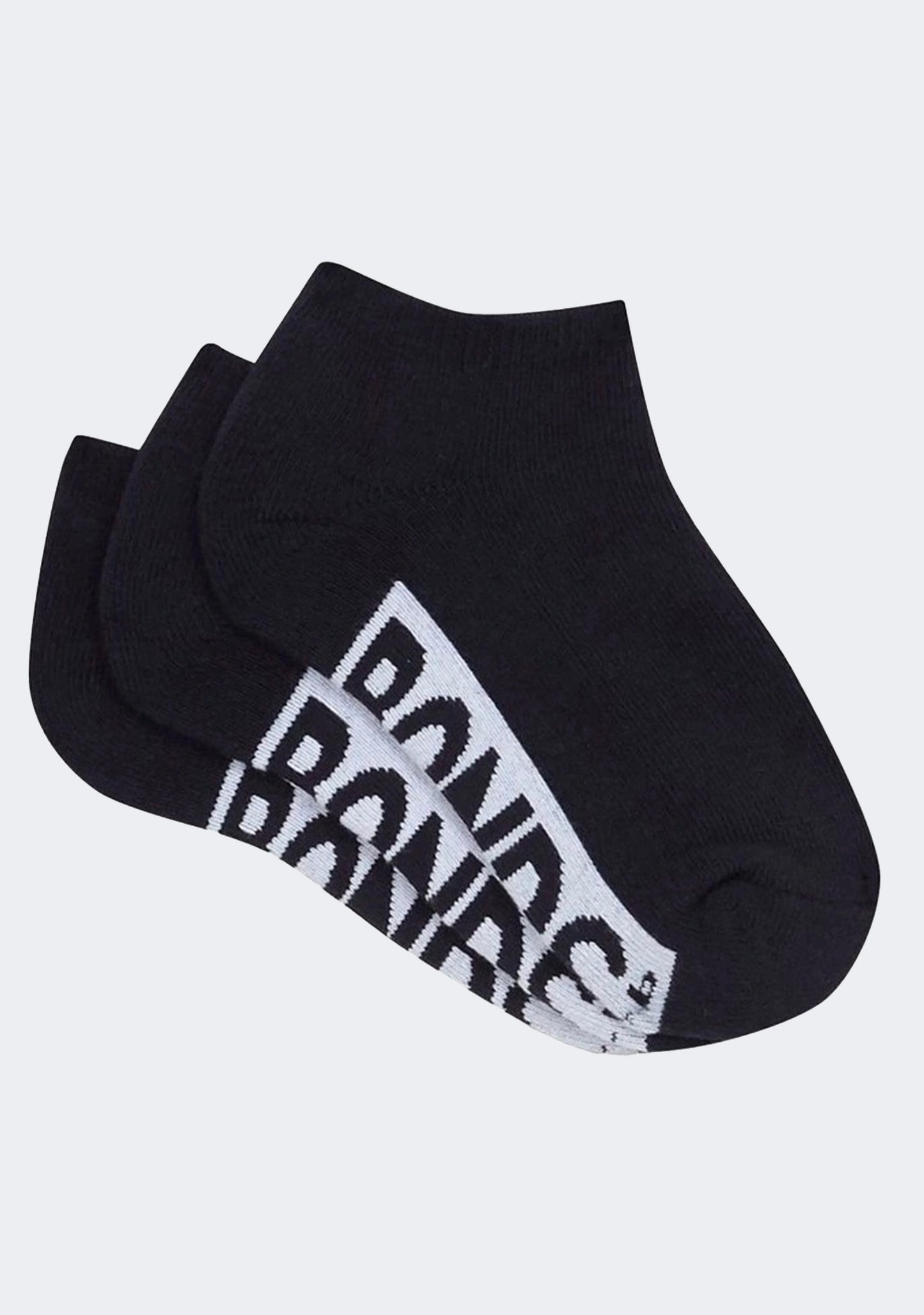 Bonds Women's Cushioned No-Show Socks 3 Pack Black