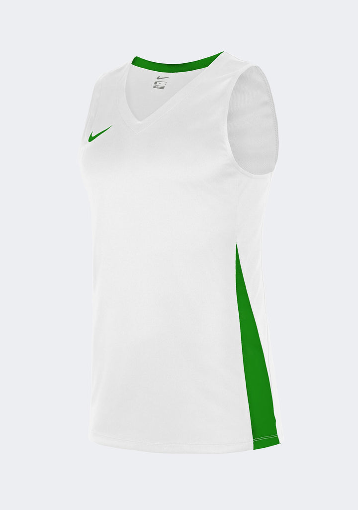 Nike Kids' Team Basketball Training Jersey - White/Green