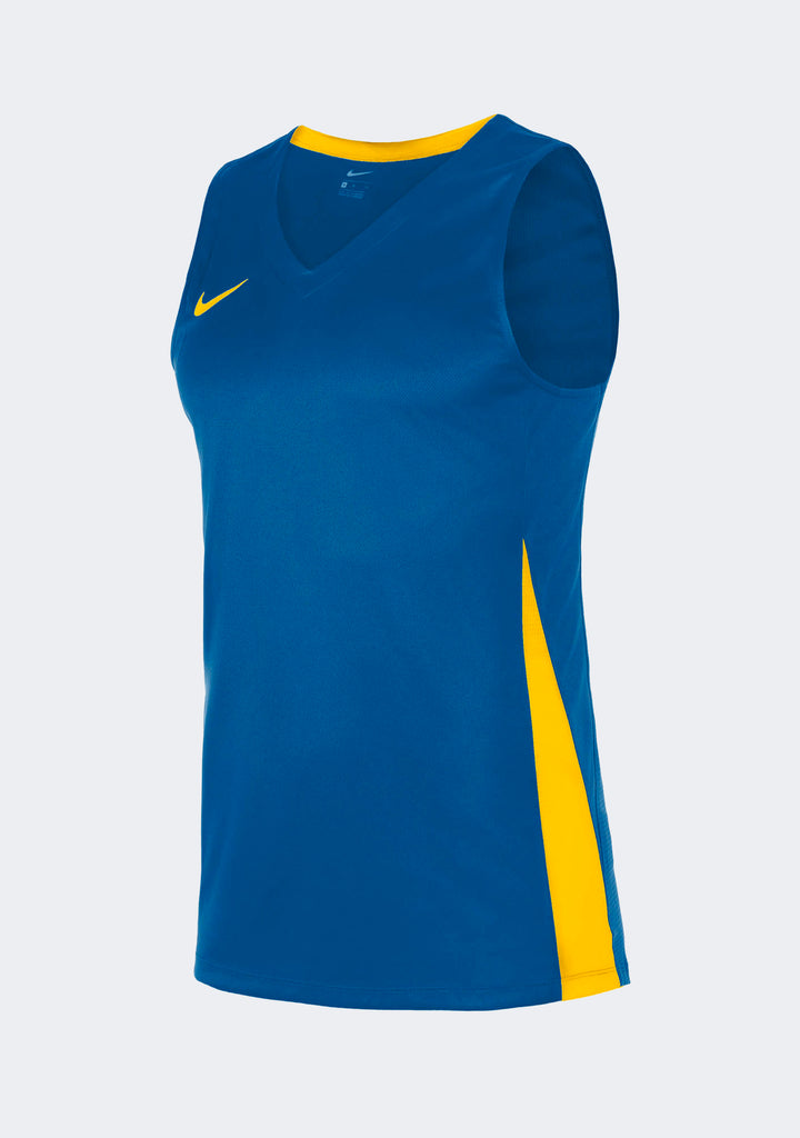 Nike Men's Team Basketball Training Jersey - Royal/Yellow