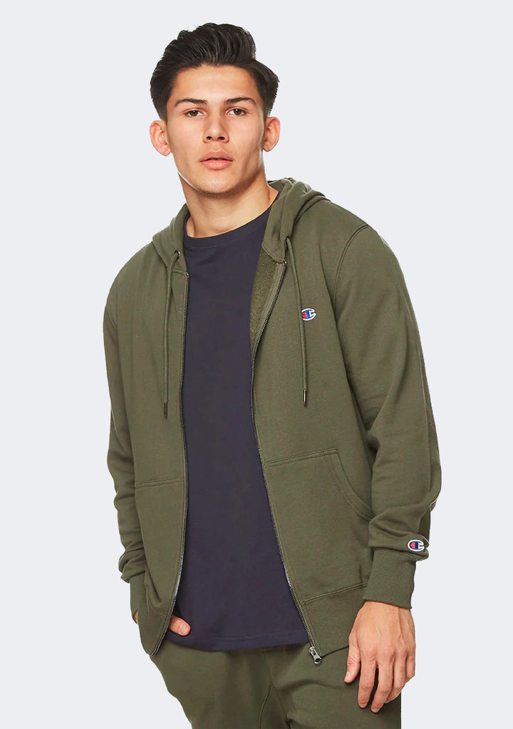 Champion Men's C Logo Zip Hoodie