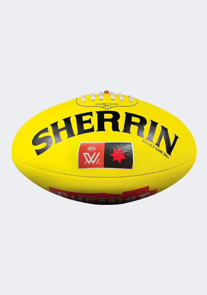 Sherrin AFL Leather AFLW Replica