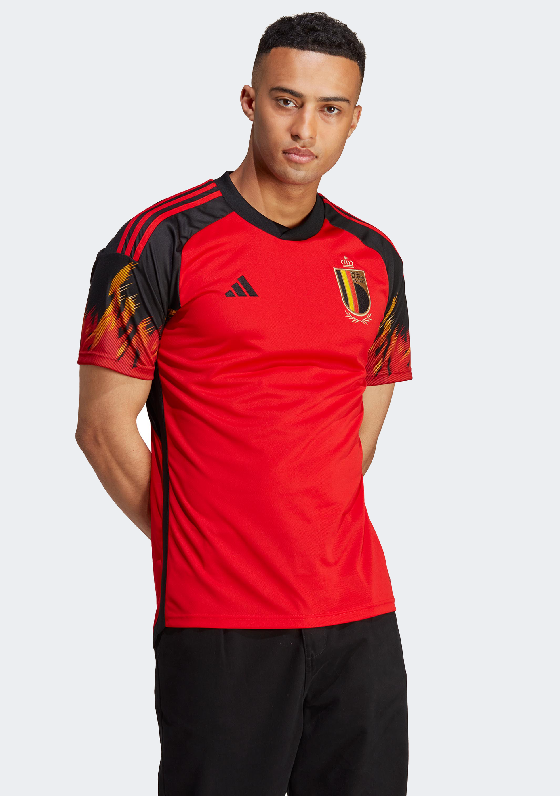 Adidas Mens Belgium Home Jersey