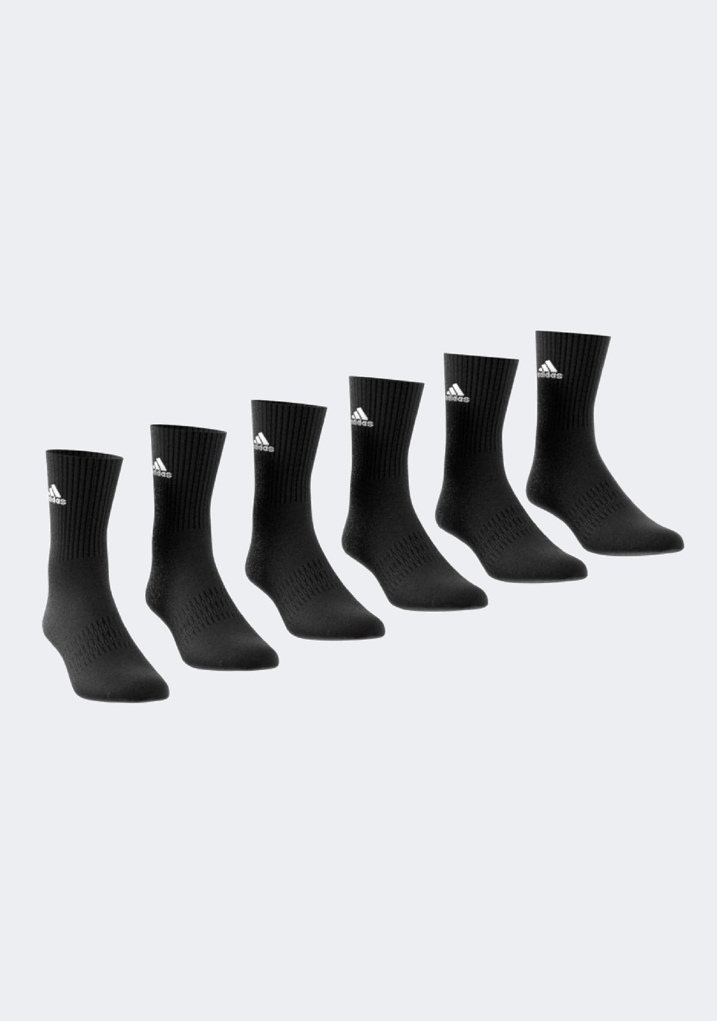 Adidas 6 Pack Cushioned Sportswear Crew Socks <BR> IC1316