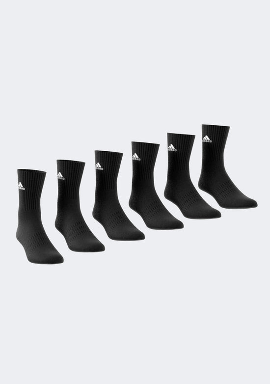 Adidas 6 Pack Cushioned Sportswear Crew Socks <BR> IC1316