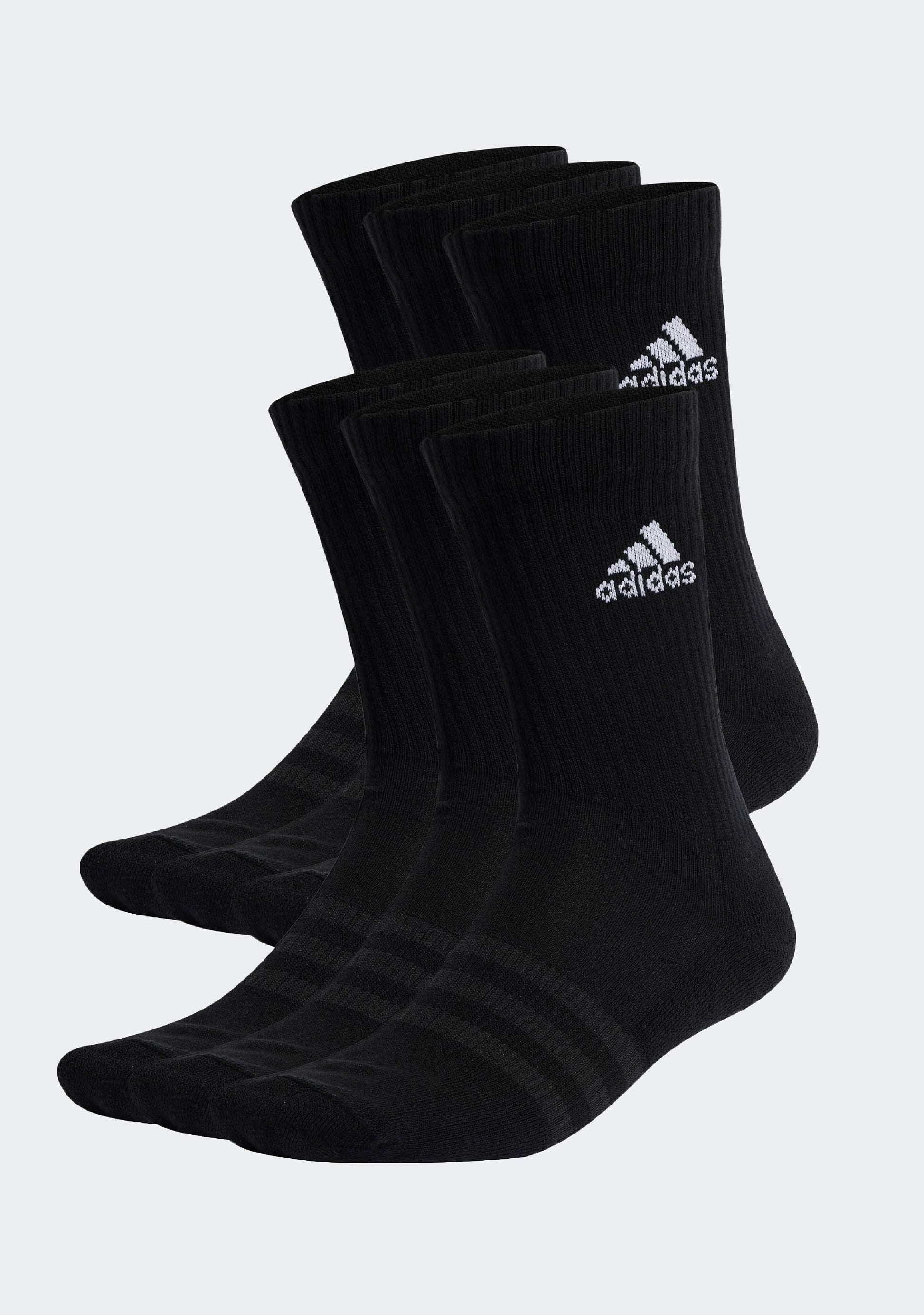 Adidas 6 Pack Cushioned Sportswear Crew Socks <BR> IC1316