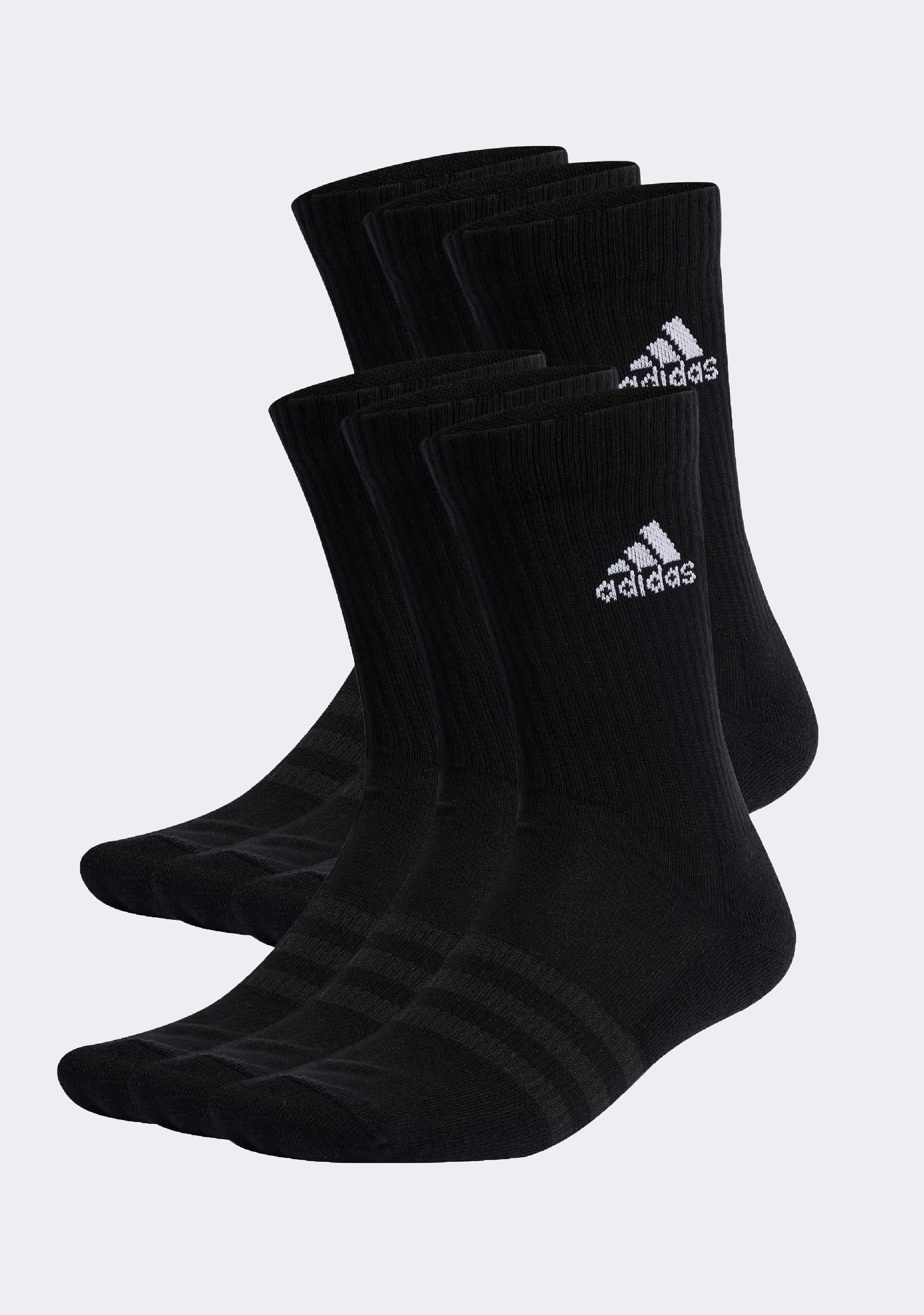 Adidas 6 Pack Cushioned Sportswear Crew Socks <BR> IC1316